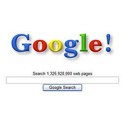Lanzamiento del primer motor de búsqueda por "Google"