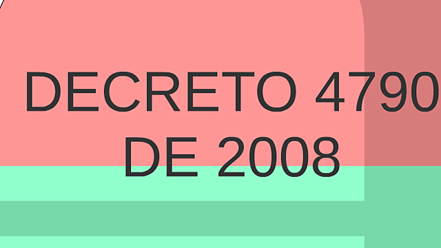 Dec. 4790 de 2008