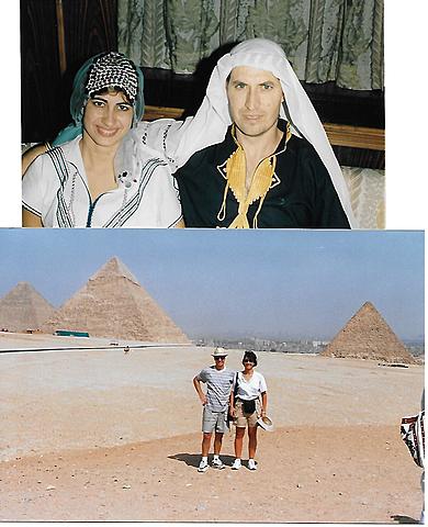 Honeymoon, enjoying Egypt
