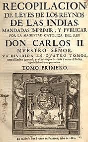 Antecedentes Coloniales