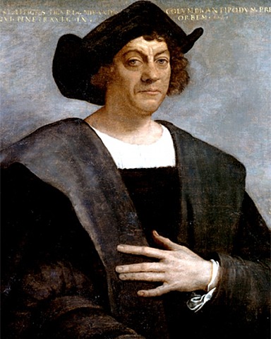 Christopher Columbus “Founds” New World