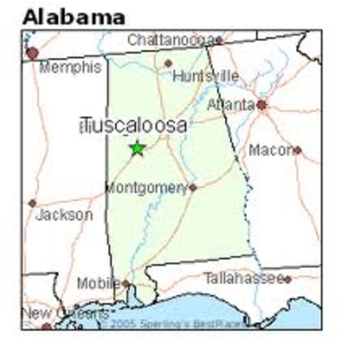 Home sweet Tuscaloosa...Roll Tide Roll!