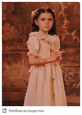 my mother's comunion