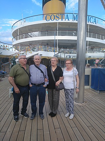 Familiar travel in the Baltic Sea.