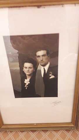 My great-grandmother got married