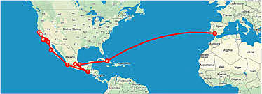 Juan Cabrillo sailed for the Portuguese