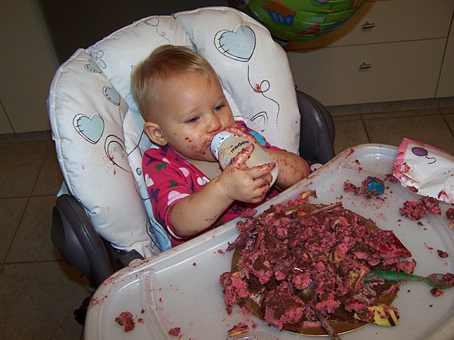 premier fois que je mangeais un gâteau