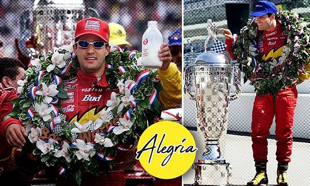 Juan Pablo Montoya ganador de las 500 Millas de Indianápolis