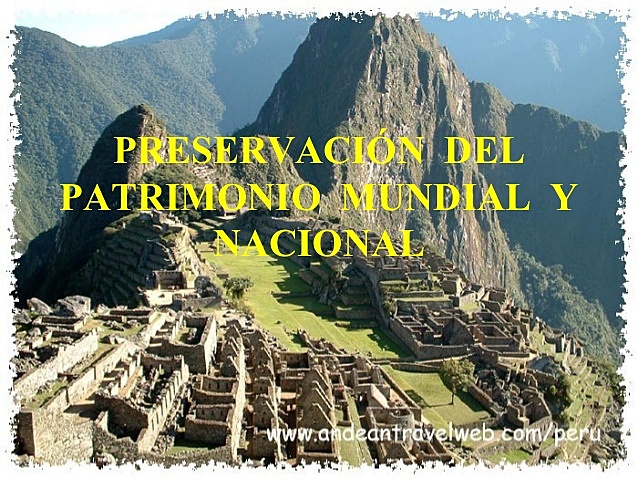 Protección del Patrimonio Mundial Cultural y Natural