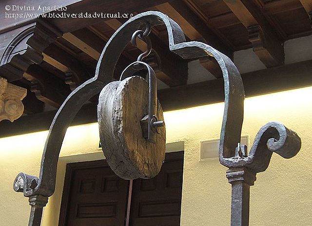 La polea en el pozo