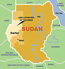 Conflicto de Darfur, Sudán
