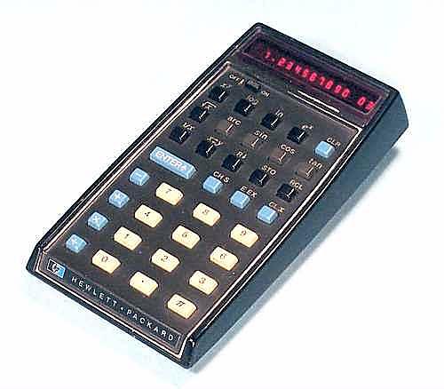 Primera calculadora científica SR-10