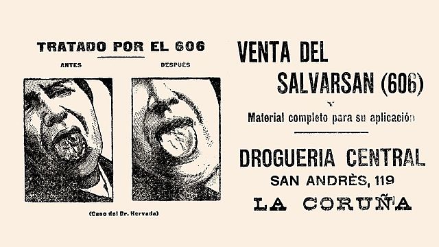 Descubrimiento  del 606 o bala mágica