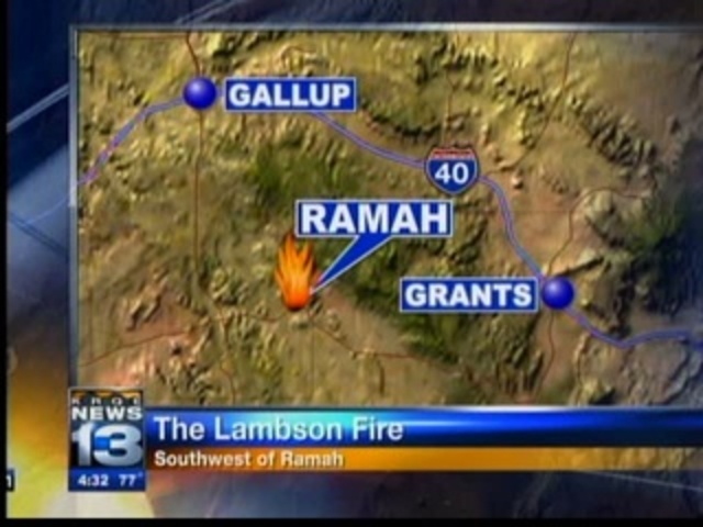The Lambson Fire starts