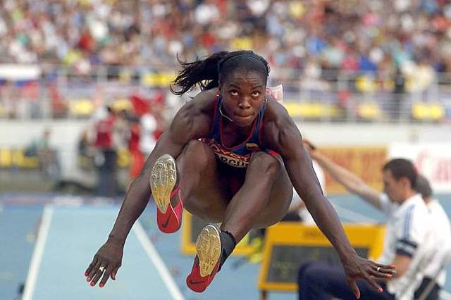 Caterine Ibargüen: Medalla de oro en salto triple