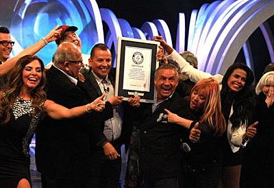 El programa Sábados Felices, recibió el Record Guinness