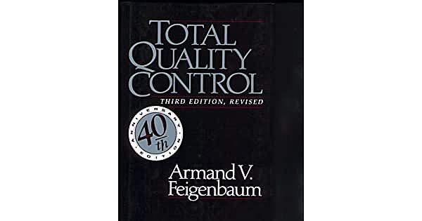 Feigenbaum publicó su libro sobre control total de calidad