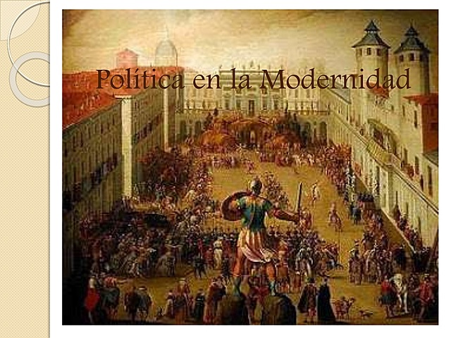 La política en la Edad Moderna