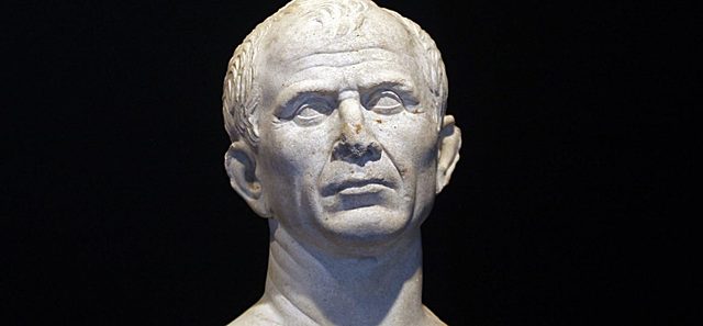 Julius Caesar was murdered.