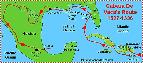 Alvar Nunez Cabeza de Vaca (Sailing for Spain)