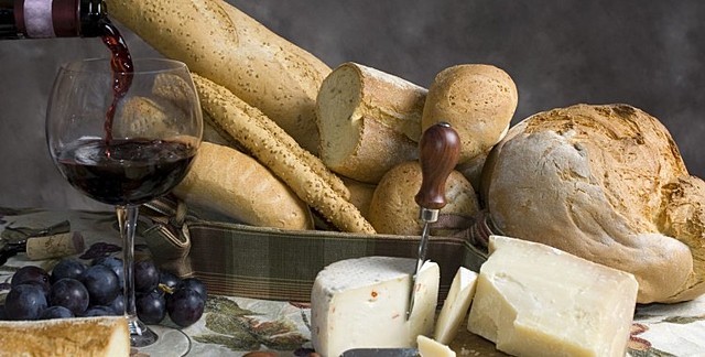 Fabricación de Pan y vino