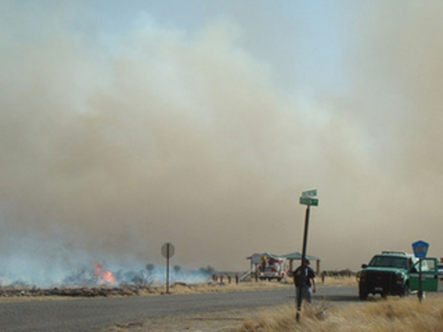 The San Pedro Fire starts