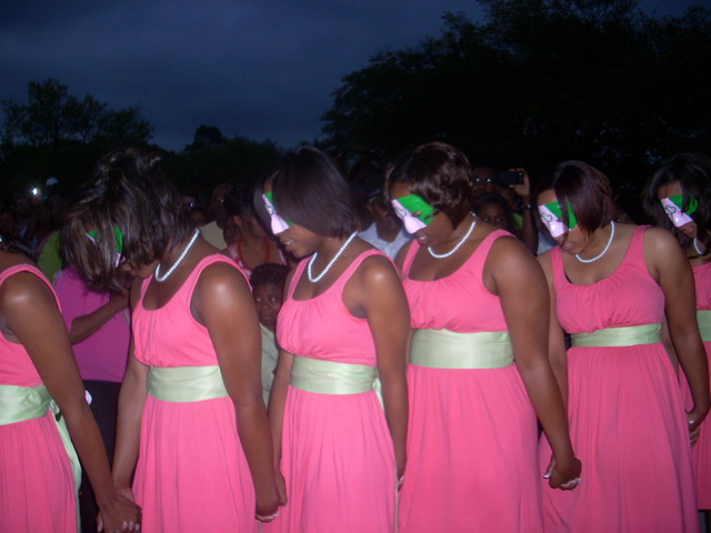 Pledged Alpha Kappa Alpha