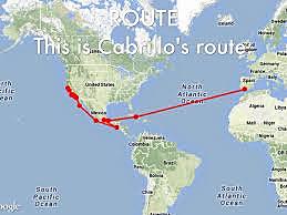 Juan Cabrillo Sailed for Spain