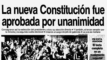 Argentina: Reforma constitucional