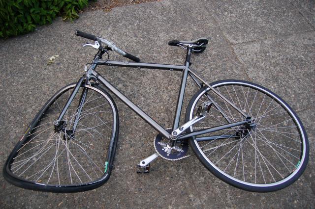 had a wreck on my bike