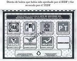 El PAN esta de acuerdo en quemar las boletas electorales