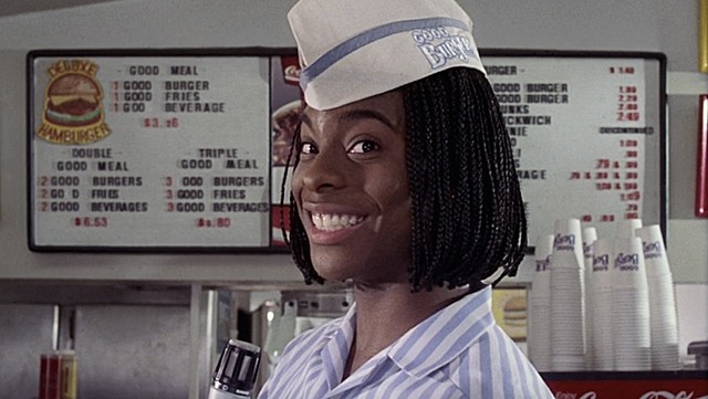 Ed is welcoming people into Good Burger