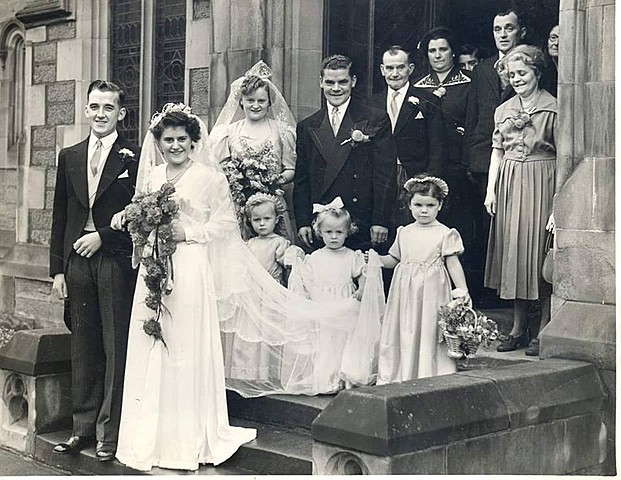 My grandparents' wedding