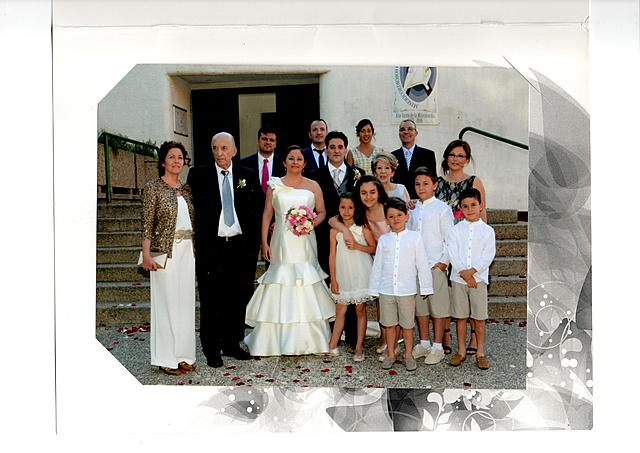 wedding of my aunt Noelia