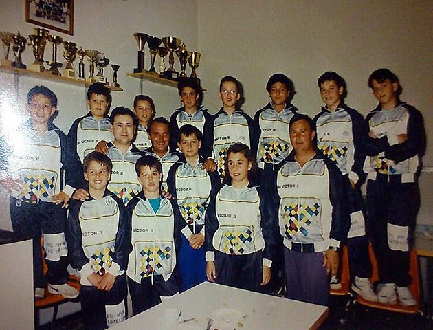 my uncle Francho's first cycling race