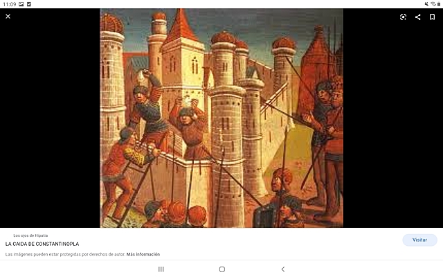 La caída de Constantinopla