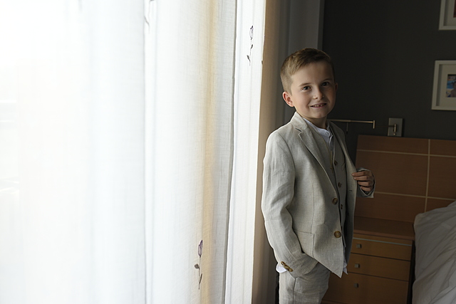 My brother received comunion