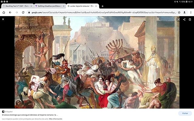 caida del imperio romano