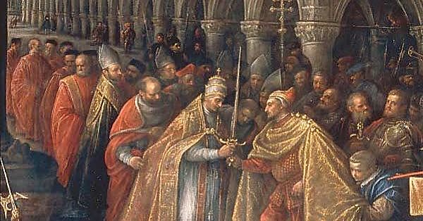 Kristendommen blir statsreligion i Romerriket