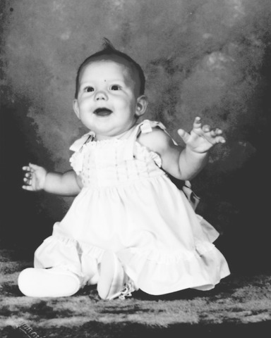 My first daughter was born