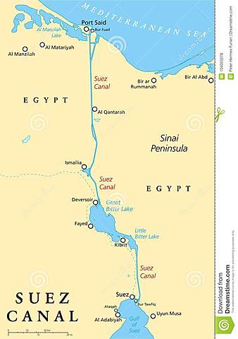 COSTRUZIONE DEL CANALE DI SUEZ