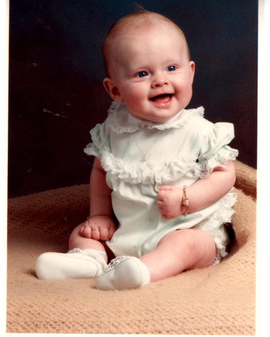 My red-head was born