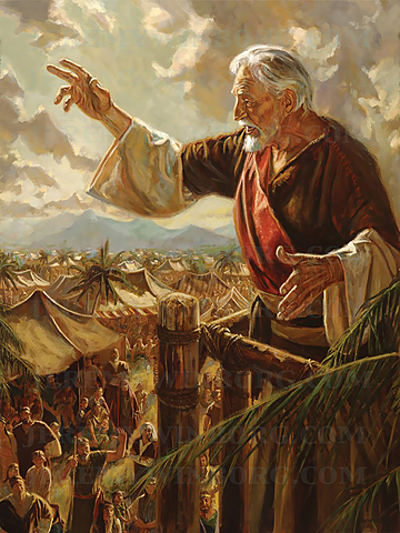 Oedipus tells the people about the killer