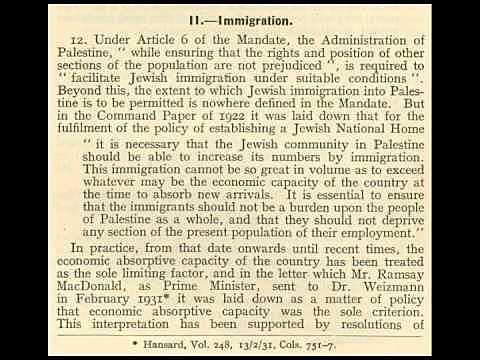 British White Paper.