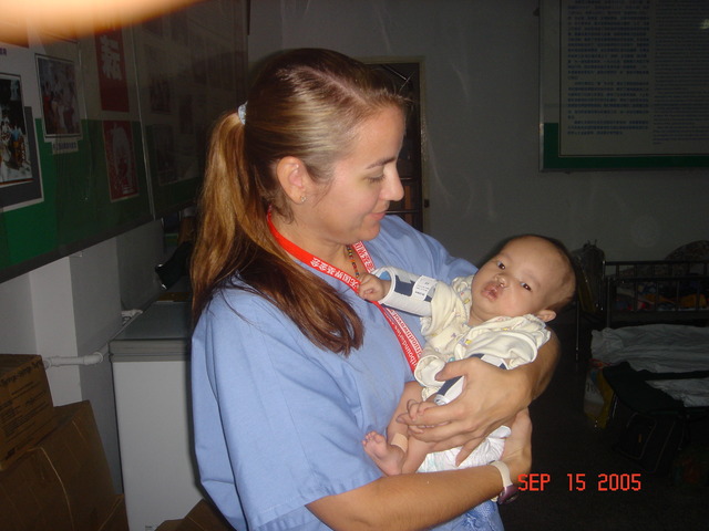 I took a trip to Luoyang, China to work with orphans.