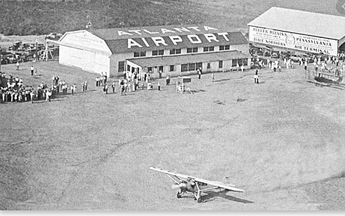 Candler Field opened as first Airport