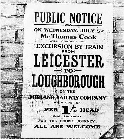 Primer viaje de Thomas Cook