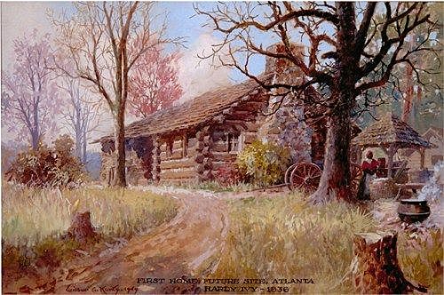 Hardy Ivy was the first permanent settler