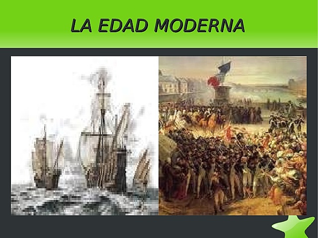 edad moderna