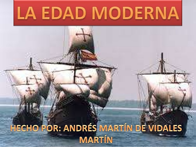 edad moderna